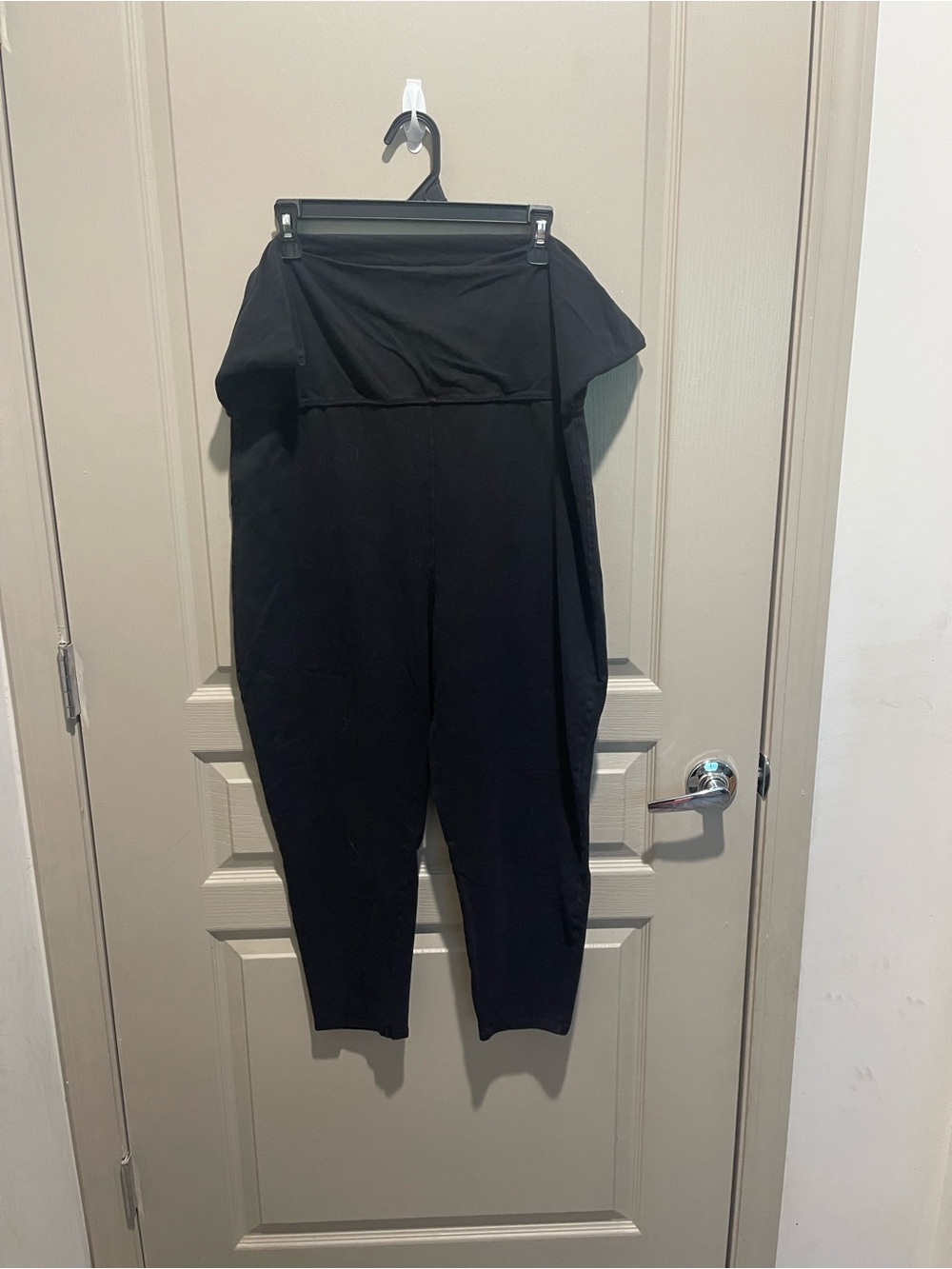 torrid Black Fold-Over High Waist Leggings